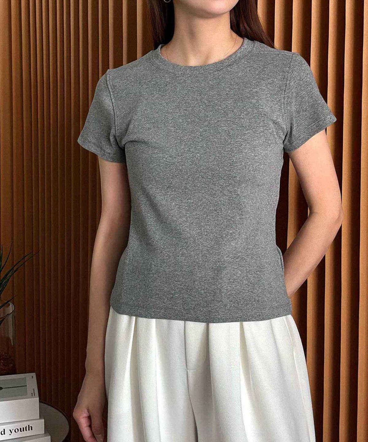 身長：158cm　着用サイズ：Mサイズ