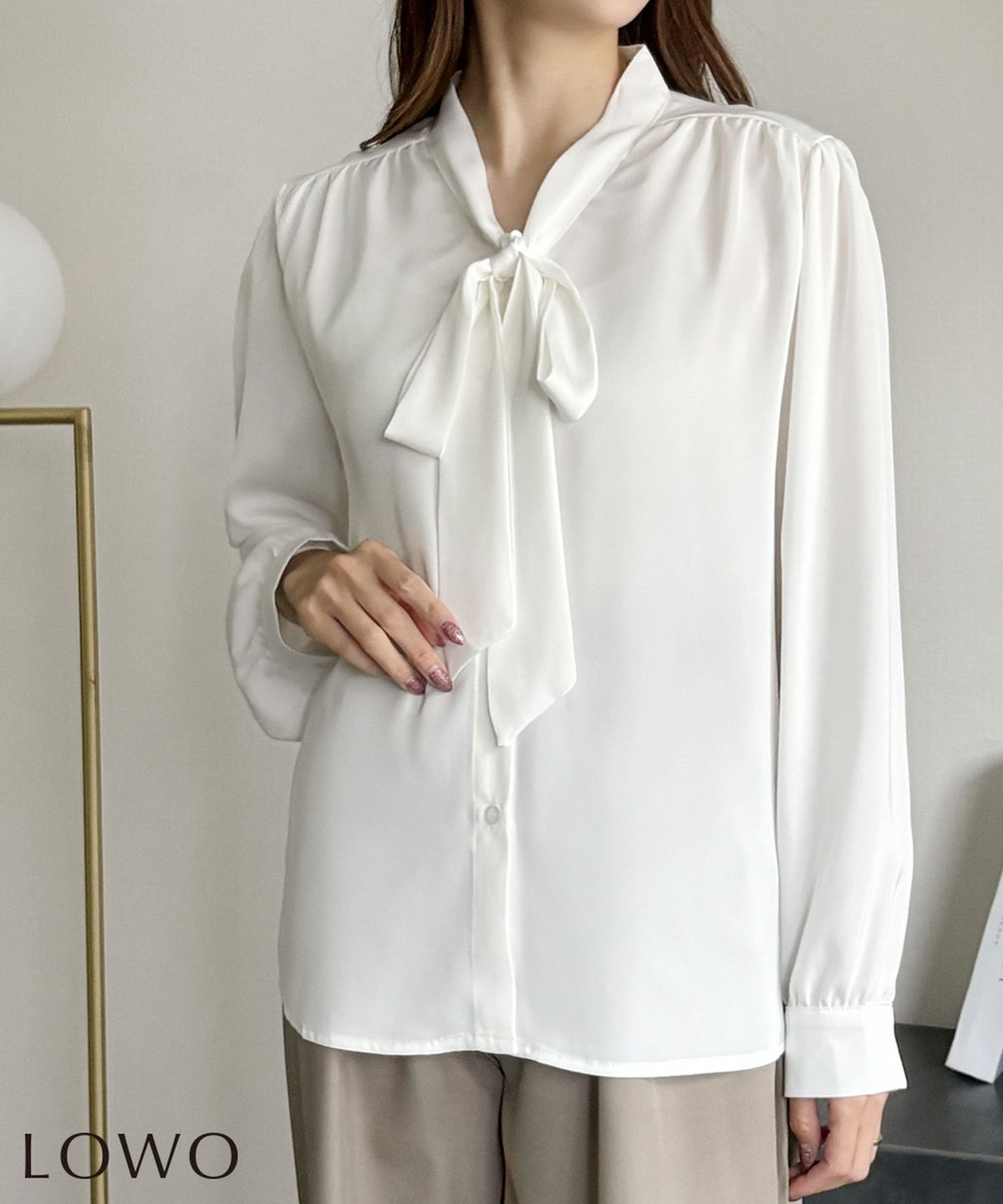身長：158cm　着用サイズ：FREE