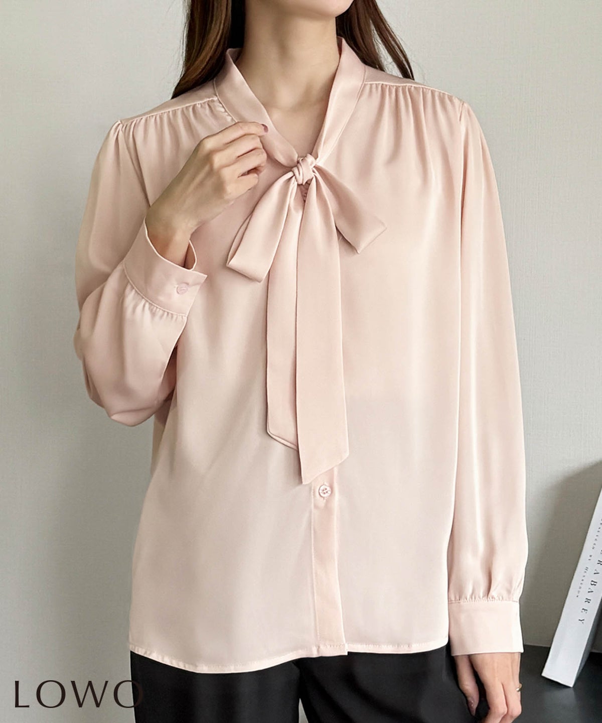 身長：158cm　着用サイズ：FREE