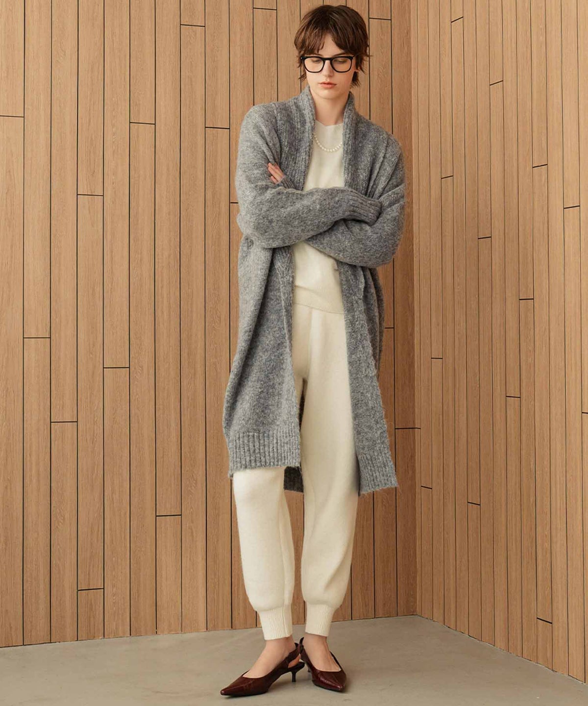 身長：173cm　着用サイズ：FREE　B：81 / W：61 / H：89