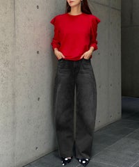 身長：158cm　着用サイズ：Mサイズ