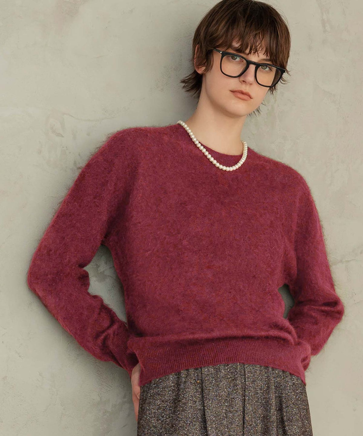 身長：173cm　着用サイズ：FREE　B：81 / W：61 / H：89