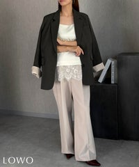 身長：158cm　着用サイズ：Mサイズ