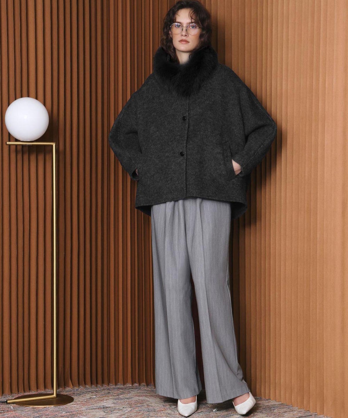 身長：173cm　着用サイズ：FREE　B：78 / W：60 / H：86