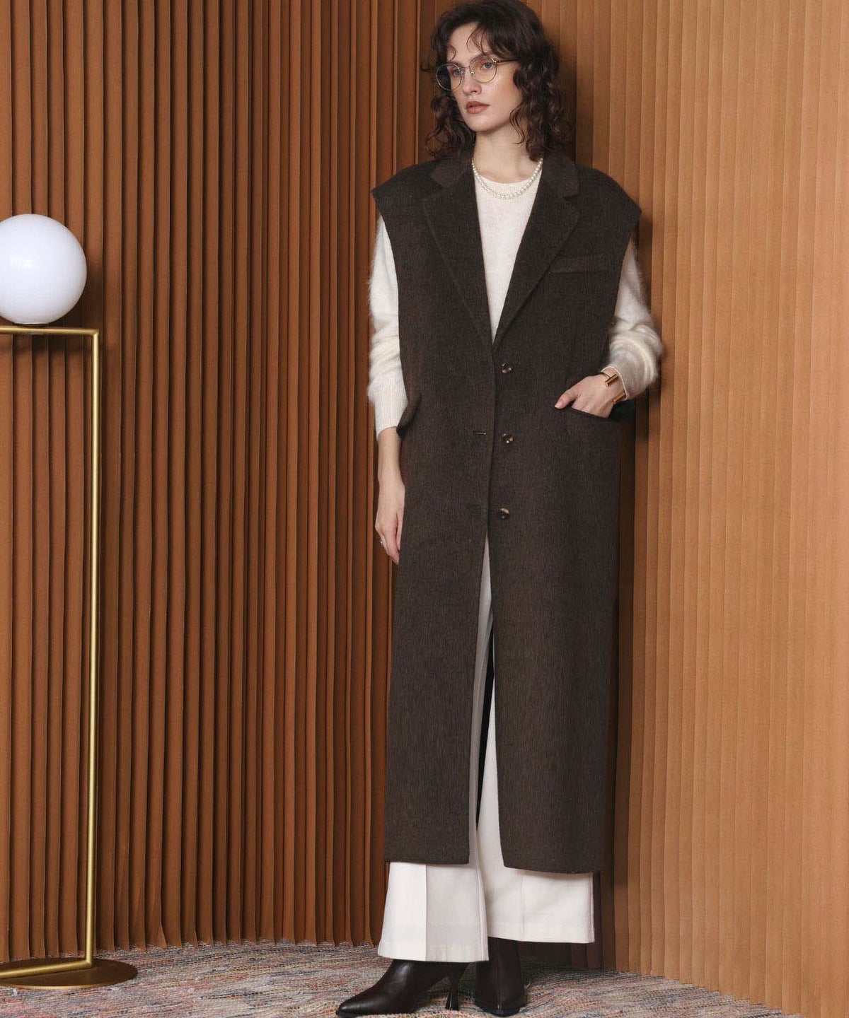 身長：173cm　着用サイズ：FREE　B：78 / W：60 / H：86