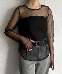 身長：158cm　着用サイズ：Mサイズ